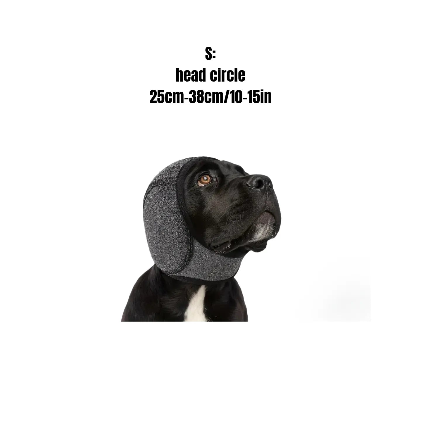 Dog Ear Protector Earmuffs Bandana for Noise Reduction and Hearing Protection Breathable Soft Material 