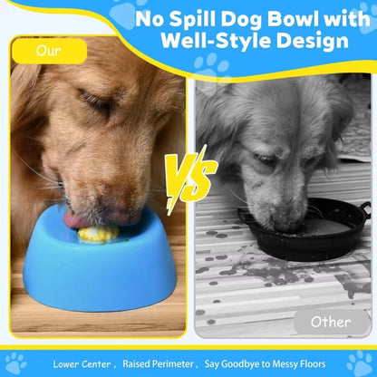 Dog Slow Feeder Bowls Anti-Slip Ball-Shaped Dog Licking Bowl for Healthy Eating Non-Slip and Anti-Chokin